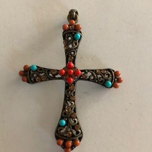 Decorative cross prendant